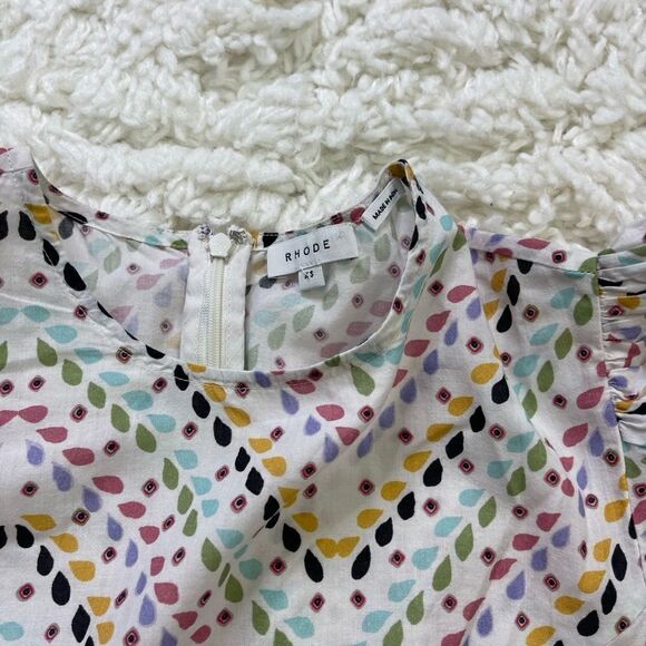 RHODE Pia Puff Sleeve Mini-Dress - Picture 3 of 7